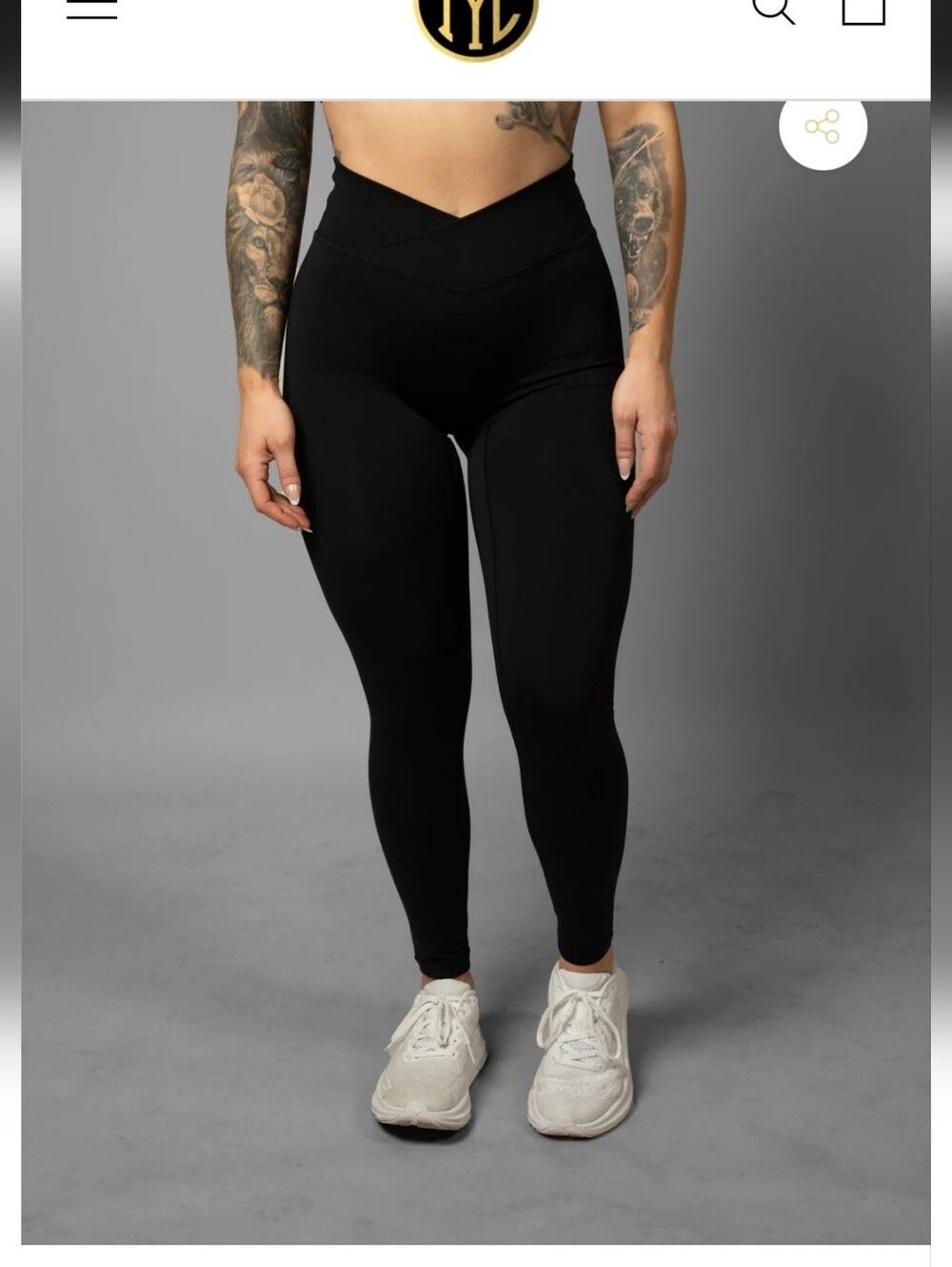 Til You Collapse Effortless Vortex High-Waist Leggings